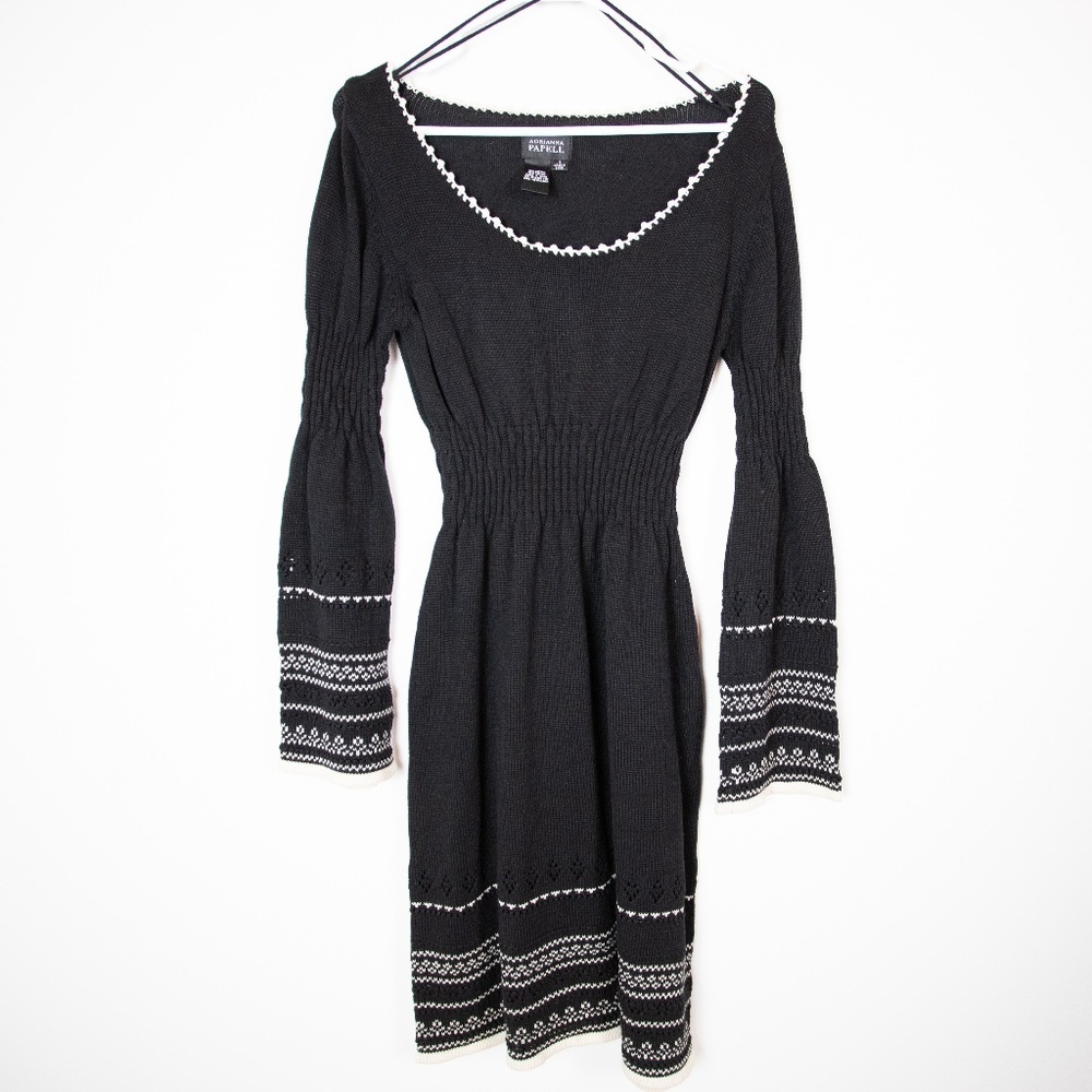 Adrianna Papell Sweater Dress Sz Medium